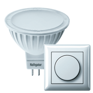 NLL-MR16 DIMM точечного освещения