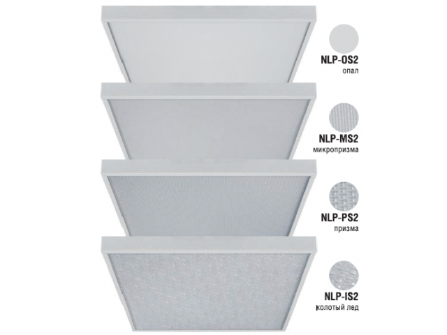NLP-OS2/MS2/IS2/PS2 (36 Вт)Встраиваемые светодиодные панели — изображение 2