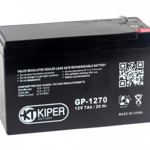 Аккумуляторная батарея Kiper GP-1270 F1 12V/7Ah